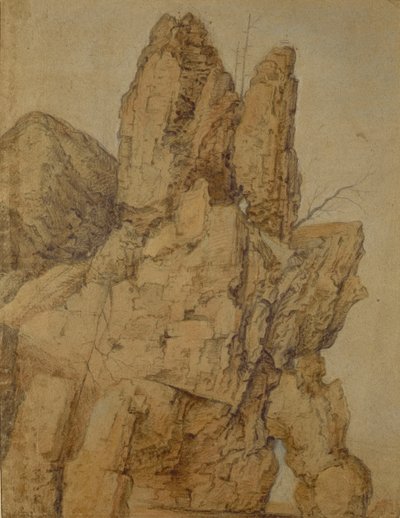Rocky Mountain by Roelandt Jacobsz. Savery